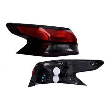 Calavera Exterior Izquierda en Tono Oscuro sin Arnés DEPO para Versa