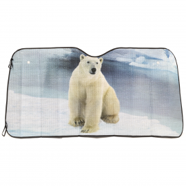 Parasol Sencillo de Burbuja con Estampado de Oso Polar Tunix