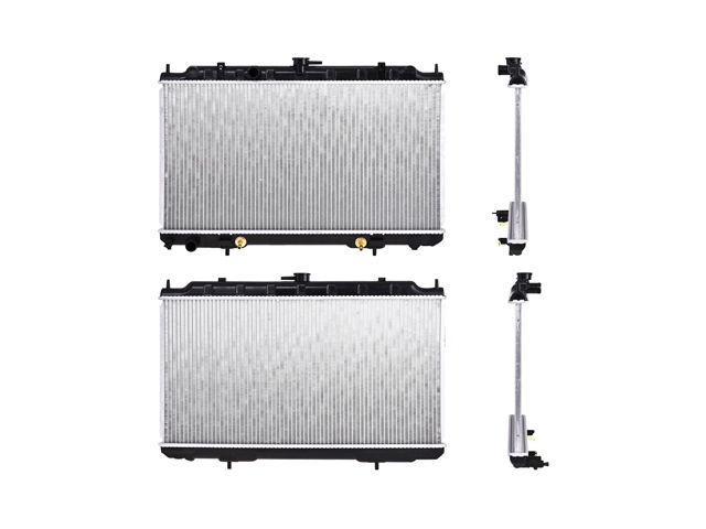 Conjunto De Radiador De Aluminio Con Núcleo De Plástico, Ajuste Directo