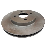 Disco Ventilado de Freno Delantero Ruville para March, Note, Versa, Scala