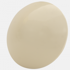 Tapón de Rin Color Marfil de Bola Liso de 4 Birlos para VW Sedán 1600, Brasilia, Combi 1600