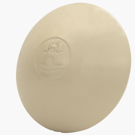 Tapón Marfil de Bola con Logo de Wolfsburg de Rin de 5 Birlos para VW Sedán 1200, 1500, Safari, Combi 1500