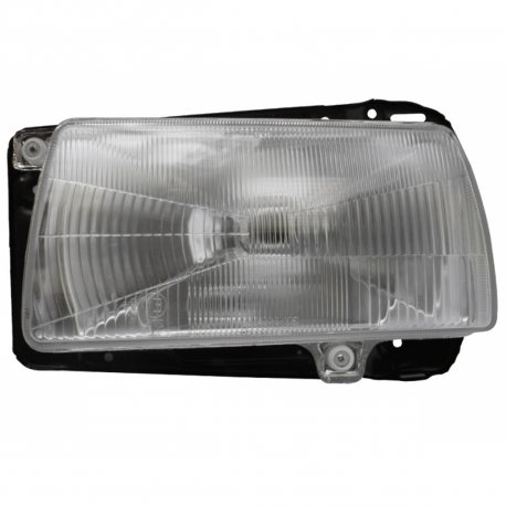 Faro Principal Izquierdo Rayado con Base de Metal Diforza para Jetta A2