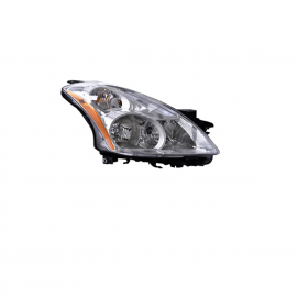 Faro Principal Derecho con Fondo Cromado y Reflejante Ámbar Depo para Altima L32