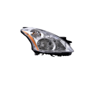 Faro Principal Derecho con Fondo Cromado y Reflejante Ámbar Depo para Altima L32