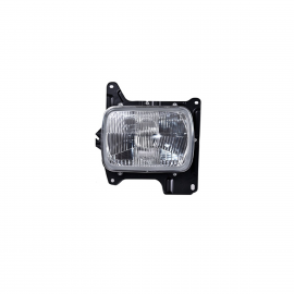 Faro Principal Izquierdo con Vidrio Rayado de Foco Intercambiable Depo para D21