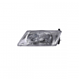 Faro Principal Izquierdo con Vidrio Rayado Depo para Sentra B14, Lucino