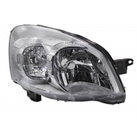 Faro Derecho con Fondo Cromado Diforza para Chevy C3