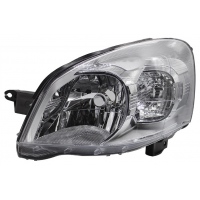Faro Izquierdo con Fondo Cromado Diforza para Chevy C3