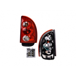 Calavera Derecha con Sockets y Focos DEPO para Chevy C2 Versión 5 Puertas