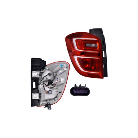 Calavera Izquierda con Arnés DEPO para Equinox