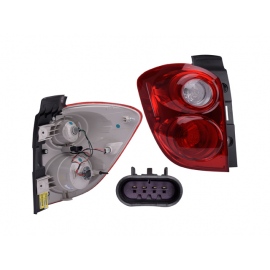 Calavera Izquierda con Focos y Arnés DEPO para Equinox