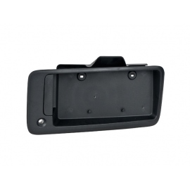 Manija Exterior de Tapa Trasera Corrugada  Negra con Porta Placa para Express Van