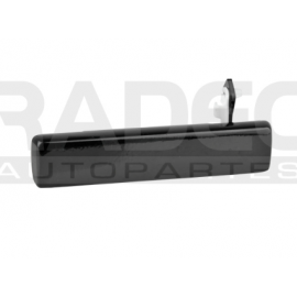Manija Exterior de Puerta Izquierda Negra Metálica para Camaro, Firebird, Trans Am
