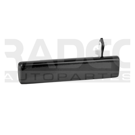 Manija Exterior de Puerta Izquierda Negra Metálica para Camaro, Firebird, Trans Am