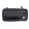 Manija Exterior de Puerta Delantera Izquierda Corrugada Negra de Metal con Hoyo de Llave para S-10
