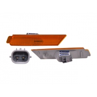 Cuarto Lateral Ámbar Delantero Izquierdo con Socket Depo para Camaro