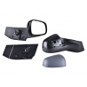Espejo Lateral Derecho con Palanca de Ajuste Manual para Spark Classic, Beat Sedan y Hatchback