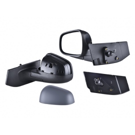 Espejo Lateral Izquierdo con Palanca de Ajuste Manual para Spark Classic, Beat Sedan y Hatchback