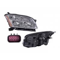 Faro Principal Derecho con Reflejante Ámbar sin Focos DEPO para Trax