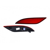 Reflejante Izquierdo Rojo de Facia Trasera Depo para Malibu