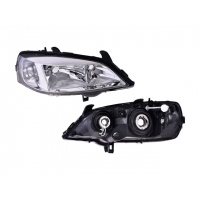 Faro Principal Eléctrico sin Motor con Base de Foco Derecho Depo para Astra