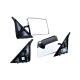 Espejo Lateral Derecho Manual Cromado para Blazer, S-10, Jimmy, S-15