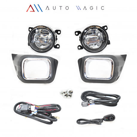 Kit de Faros de Niebla con Luz LED, Arnés, Bases y Switch Eagle Eyes para Ranger