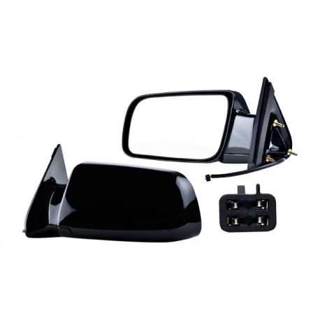 Espejo Retrovisor Negro Eléctrico Izquierdo para Suburban, Silverado, Yukon, Tahoe, Blazer