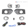 Kit de faros de niebla Con Filo Cromado, cables y switch tipo original Eagle Eyes para City