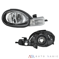 Faro Principal Derecho con Marco Negro Eagle Eyes para Neón