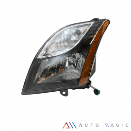 Faro Principal Izquierdo con Marco Negro, Reflejante Ámbar y Arnés Eagle Eyes para Sentra SR B16