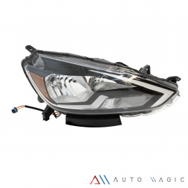 Faro Principal Derecho con Filo Negro y Arnés Eagle Eyes para Sentra B17