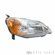 Faro Principal Derecho Cromado con Cuarto Ámbar Eagle Eyes para Civic Sedán