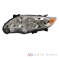 Faro Principal Izquierdo sin Focos con Reflejante Ámbar Eagle Eyes para Corolla