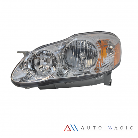 Faro Principal Izquierdo Cromado Eagle Eyes para Corolla CE, LE