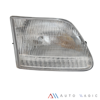 Faro Principal Derecho Cromado con Mica Rayada Eagle Eyes para Expedition