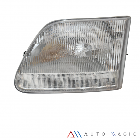 Faro Principal Izquierdo Cromado con Mica Rayada Eagle Eyes para Expedition