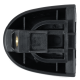 Manija Exterior de Puerta Delantera Derecha Lisa Negra con Sensor Hushan para March, Juke