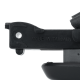 Manija Exterior de Puerta Delantera Derecha Lisa Negra con Sensor Hushan para March, Juke