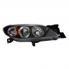 Faro Principal Izquierdo con Fondo Negro y Lupa Eagle Eyes para Mazda 3