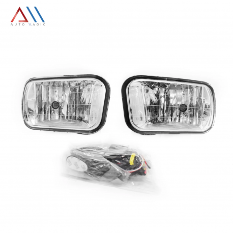 Kit de faros de niebla con cables y switch Universal Eagle Eyes para Ram Pickup