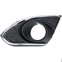 Rejilla Izquierda de Facia con Hueco de Faro Buscador y Moldura Cromada Auto Magic para Spark Clásico