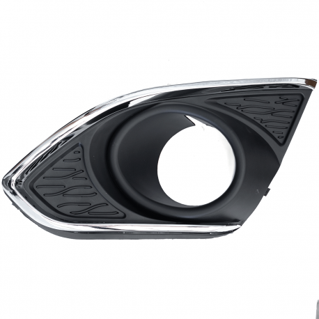 Rejilla Izquierda de Facia con Hueco de Faro Buscador y Moldura Cromada Auto Magic para Spark Clásico