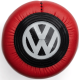 Perilla de Palanca de Velocidades de Vinipiel color Rojo para VW Sedan 1600, 1600i, Combi, Safari, Brasilia