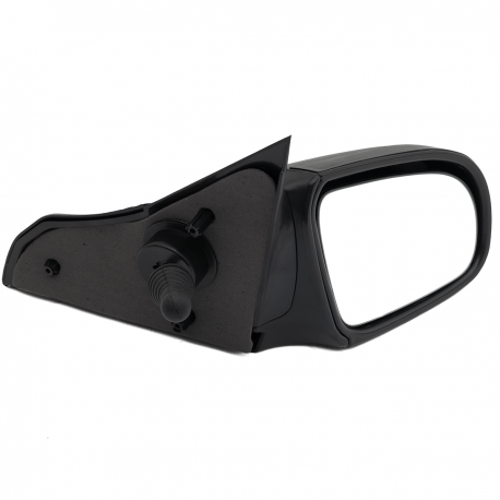 Espejo Lateral Derecho Negro con Control Manual Tunix para Chevy C1, C2