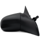 Espejo Lateral Derecho Negro con Control Manual Tunix para Chevy C1, C2