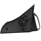 Espejo Lateral Derecho Negro con Control Manual Tunix para Chevy C1, C2