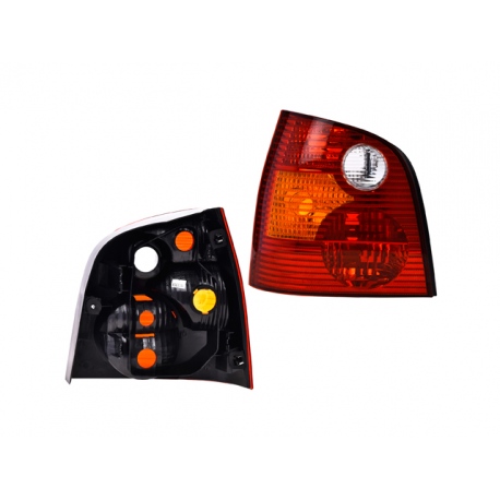 Calavera Izquierda en Tres Colores sin Arnés DEPO para Polo Hatchback