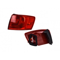 Calavera Exterior Derecha sin Focos DEPO para Jetta A6, Bicentenario